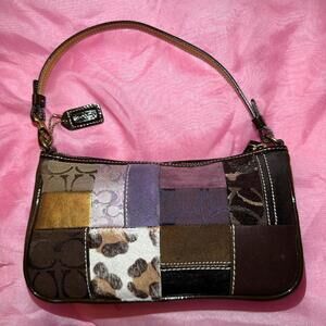 Coach Patchwork Leather shoulder Bag